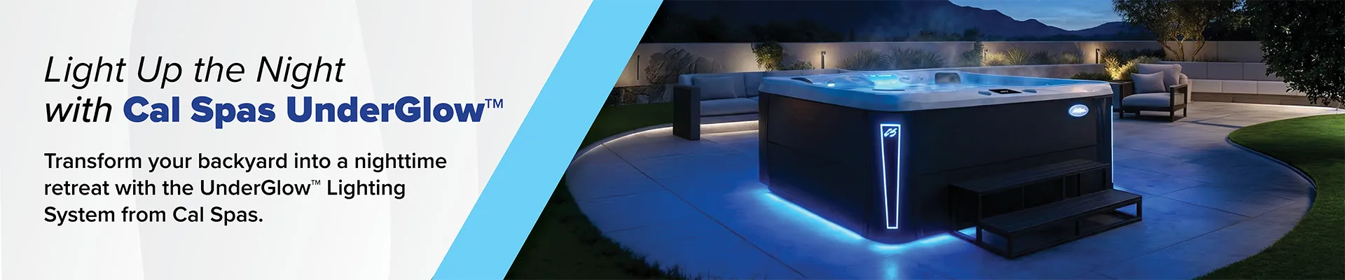 Calspas hot tub being used in a family setting - Dallas